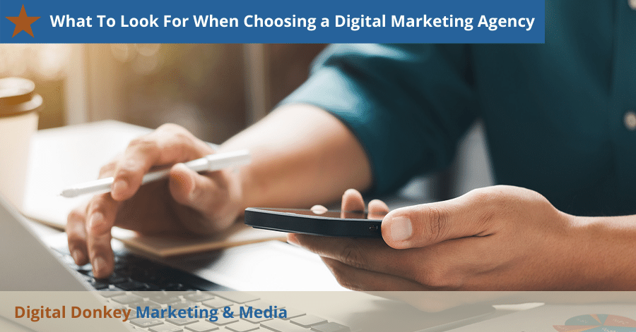 What To Look For When Choosing a Digital Marketing Agency For Your Small Business - Digital Donkey Marketing & Media
