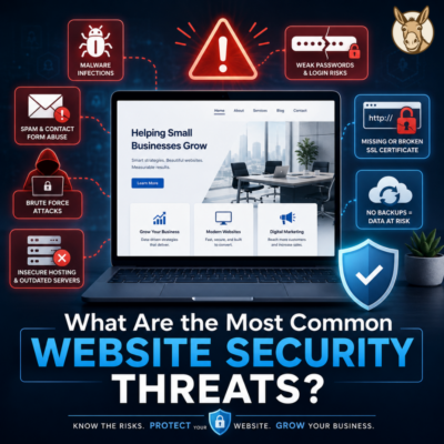 What Are The Most Common Website Security Threats?